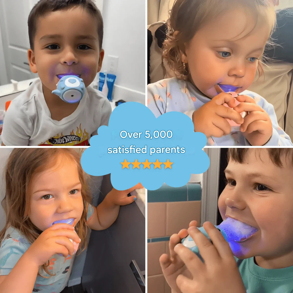 Kids' U-Shaped Electric Toothbrush